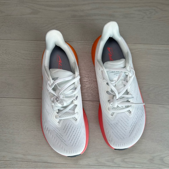 Altra Experience Flow 2 Running Shoes White/Orange/Pink Size 7 - Picture 2 of 9